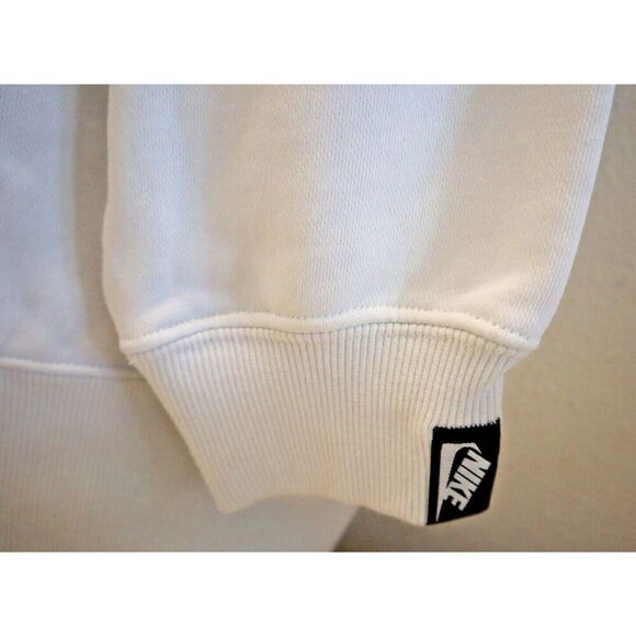 Nike FJ4915-121 Women's Sz Medium Summit White Oversized Pullover Hoodie - Picture 4 of 13